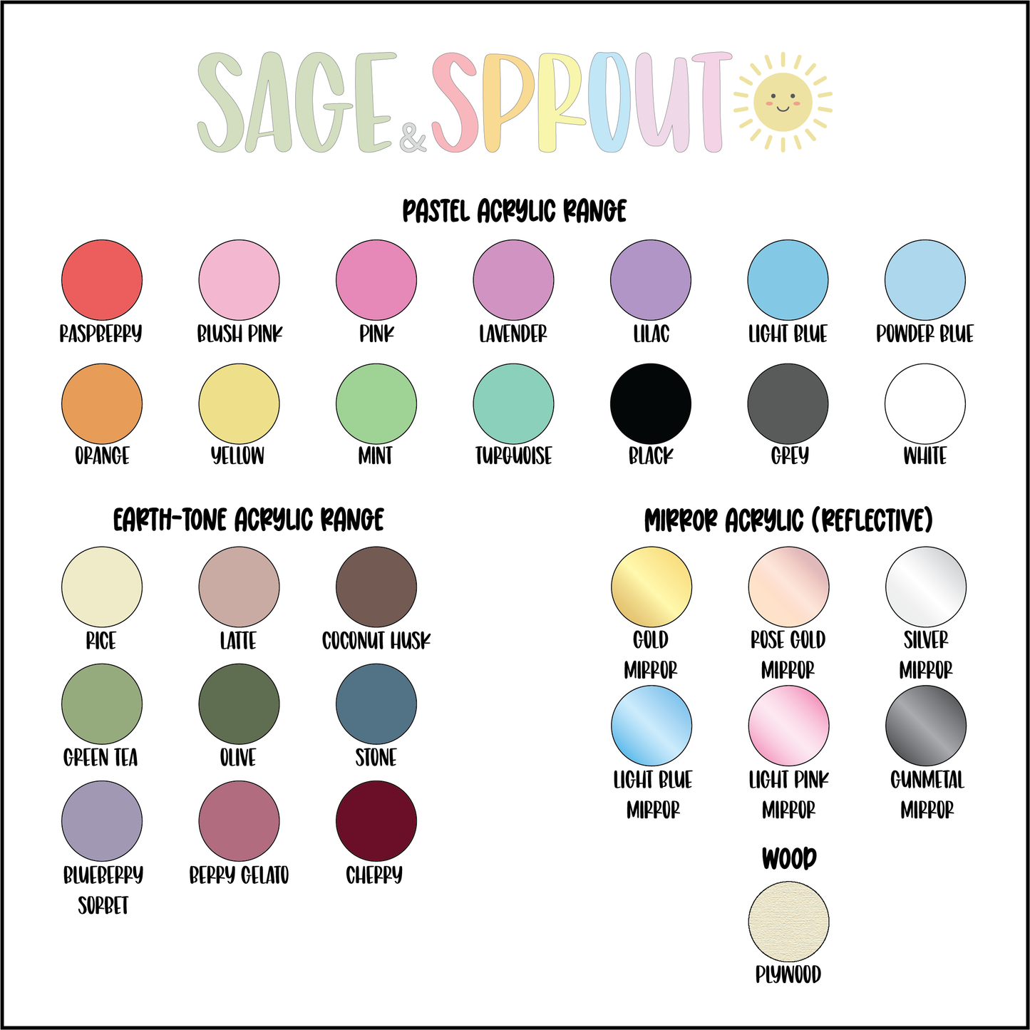 Initial Bag Tag (Double Layered, Colour & Shape Customisable Acrylic)