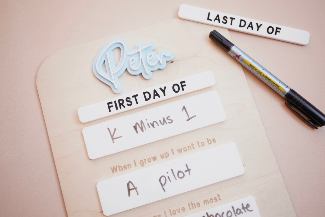 Additional Names - First Day / Last Day Chart