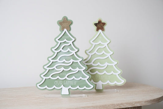 'Our Family' Christmas Tree